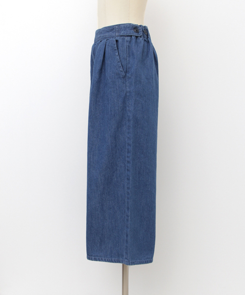URBAN RESEARCH DOORS(アーバンリサーチドアーズ)の「DOORS デニムワイドパンツ(デニムパンツ・キッズ・インディゴブルー・105/135/90/120)」の11枚目の写真