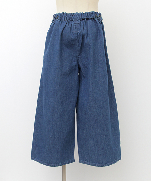 URBAN RESEARCH DOORS(アーバンリサーチドアーズ)の「DOORS デニムワイドパンツ(デニムパンツ・キッズ・インディゴブルー・105/135/90/120)」の12枚目の写真