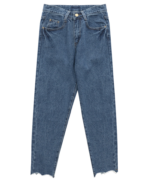 Re:EDIT（リエディ）の「[リエディ]カットオフワイドデニムパンツ/ボトムス/パンツ/デザインデニム（デニムパンツ・レディース・ブルー/ブラック/ネイビー・MEDIUM/X-SMALL/SMALL）」の2枚目の写真