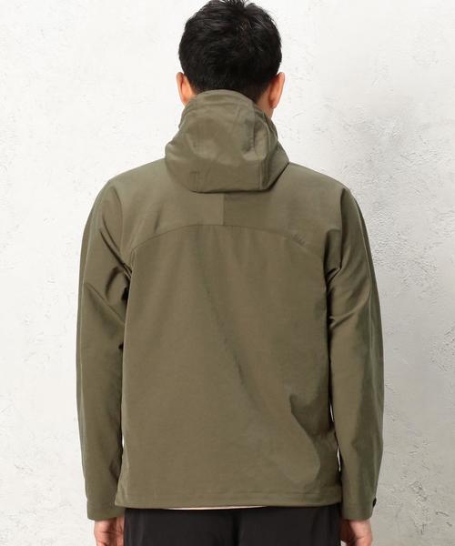 green label relaxing（グリーンレーベルリラクシング）の「SC PE/STRC/TWILL HOODED ブルゾン◆（ブルゾン・メンズ・ブラック/オリーブ・X-LARGE/LARGE/MEDIUM/SMALL）」の3枚目の写真