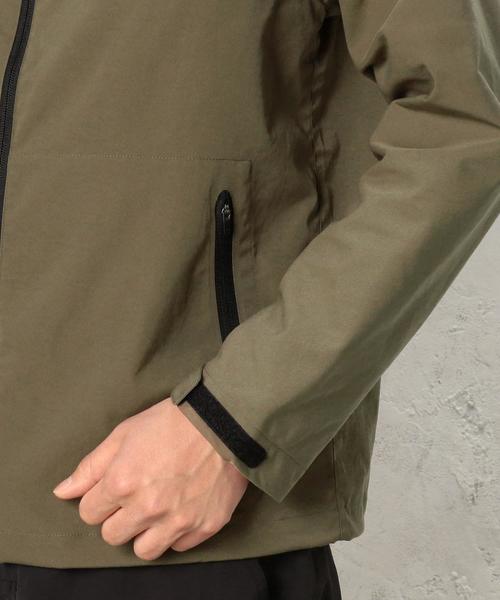 green label relaxing（グリーンレーベルリラクシング）の「SC PE/STRC/TWILL HOODED ブルゾン◆（ブルゾン・メンズ・ブラック/オリーブ・X-LARGE/LARGE/MEDIUM/SMALL）」の12枚目の写真