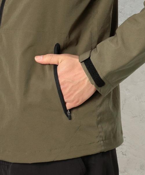 green label relaxing（グリーンレーベルリラクシング）の「SC PE/STRC/TWILL HOODED ブルゾン◆（ブルゾン・メンズ・ブラック/オリーブ・X-LARGE/LARGE/MEDIUM/SMALL）」の13枚目の写真