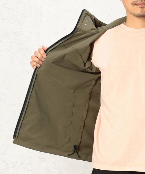 green label relaxing（グリーンレーベルリラクシング）の「SC PE/STRC/TWILL HOODED ブルゾン◆（ブルゾン・メンズ・ブラック/オリーブ・X-LARGE/LARGE/MEDIUM/SMALL）」の14枚目の写真