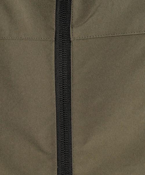 green label relaxing（グリーンレーベルリラクシング）の「SC PE/STRC/TWILL HOODED ブルゾン◆（ブルゾン・メンズ・ブラック/オリーブ・X-LARGE/LARGE/MEDIUM/SMALL）」の15枚目の写真