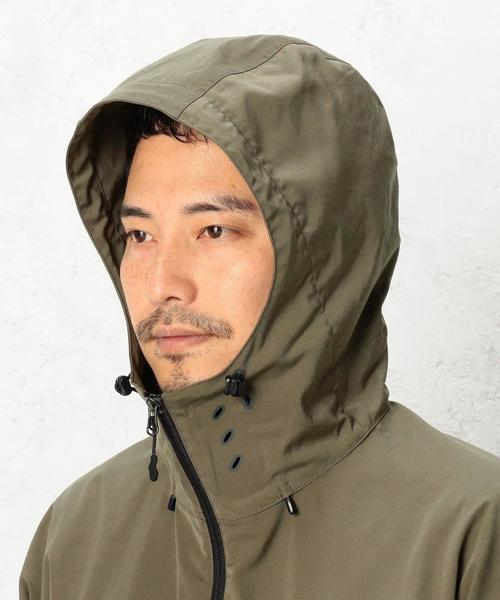 green label relaxing（グリーンレーベルリラクシング）の「SC PE/STRC/TWILL HOODED ブルゾン◆（ブルゾン・メンズ・ブラック/オリーブ・X-LARGE/LARGE/MEDIUM/SMALL）」の17枚目の写真