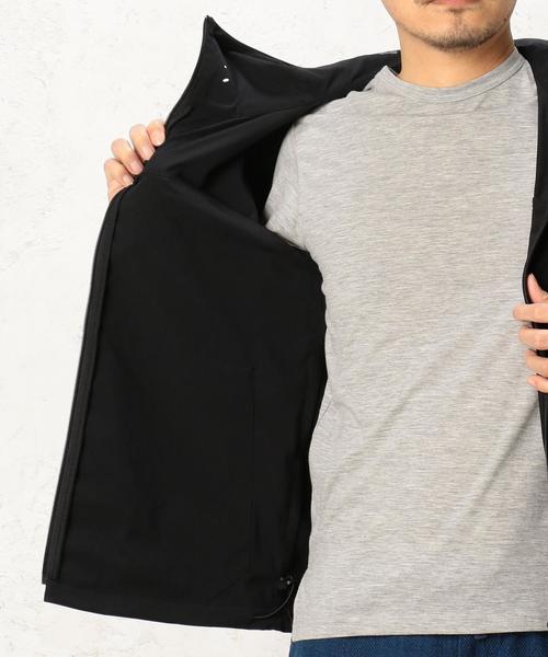 green label relaxing（グリーンレーベルリラクシング）の「SC PE/STRC/TWILL HOODED ブルゾン◆（ブルゾン・メンズ・ブラック/オリーブ・X-LARGE/LARGE/MEDIUM/SMALL）」の11枚目の写真