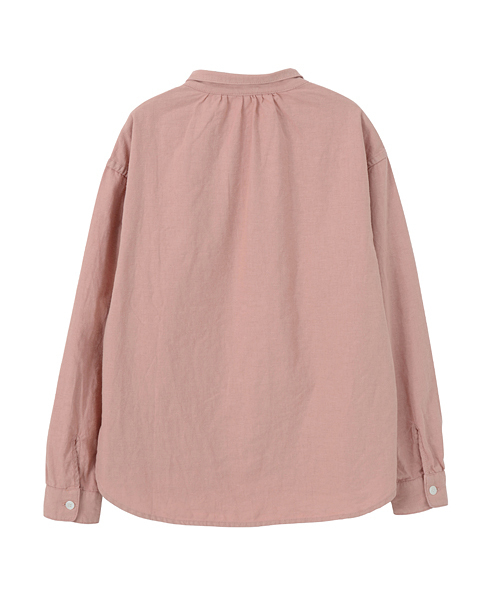 Ne-net(ネネット)の「S フィッシャーマンシャツ(シャツ/ブラウス・レディース・ホワイト/ピンク/ブルー・03/02)」の7枚目の写真