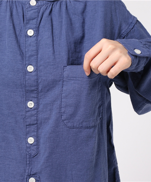 Ne-net(ネネット)の「S フィッシャーマンシャツ(シャツ/ブラウス・レディース・ホワイト/ピンク/ブルー・03/02)」の18枚目の写真