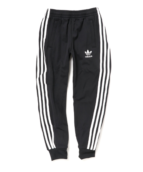 adidas（アディダス）の「【adicolor】 トラックパンツ [J SST TRACKPANTS]（その他パンツ・キッズ・ブルー/ブラック・130/140/160/150）」の2枚目の写真