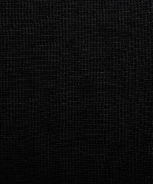 MONO-MART（モノマート）の「杢ワッフルクルーネック カラーリング L/Sカットソー（Tシャツ/カットソー・メンズ・ブラック/ネイビー/グレー/レッド/カーキ/オートミール/チャコール・M/L）」の8枚目の写真