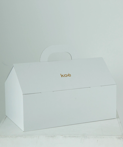 Koe コエ の Koeオリジナルボックス ラッピングキット Wear