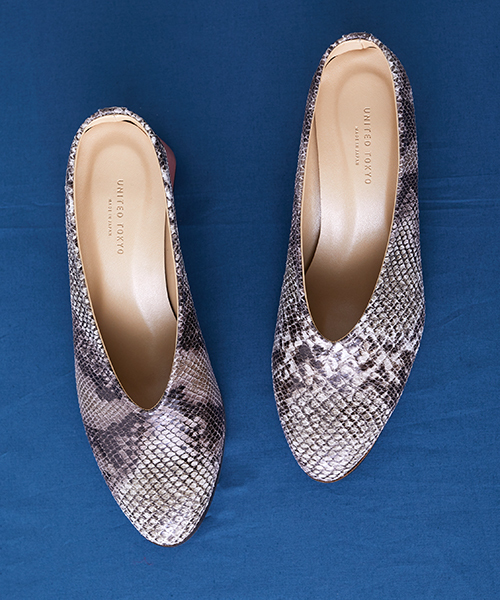 UNITED TOKYO（ユナイテッドトウキョウ）の「キューバンヒールシューティ（その他シューズ・レディース・ブラック/グレー/イエロー・0/2/1）」の8枚目の写真