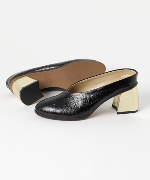 UNITED TOKYO（ユナイテッドトウキョウ）の「キューバンヒールシューティ（その他シューズ・レディース・ブラック/グレー/イエロー・0/2/1）」の5枚目の写真