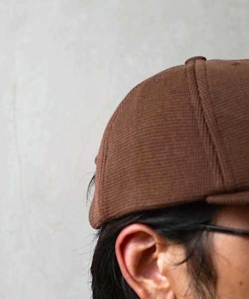 crepuscule(クレプスキュール)の「crepuscule B.B Cap(キャップ・メンズ・ブラック/ブラウン/ターコイズブルー・FREE)」の12枚目の写真