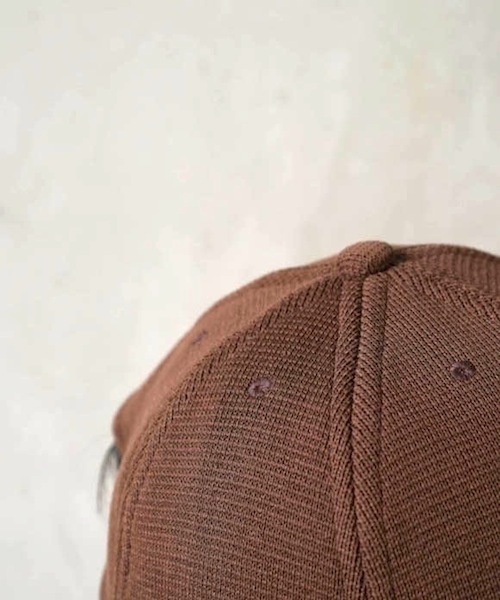 crepuscule(クレプスキュール)の「crepuscule B.B Cap(キャップ・メンズ・ブラック/ブラウン/ターコイズブルー・FREE)」の5枚目の写真