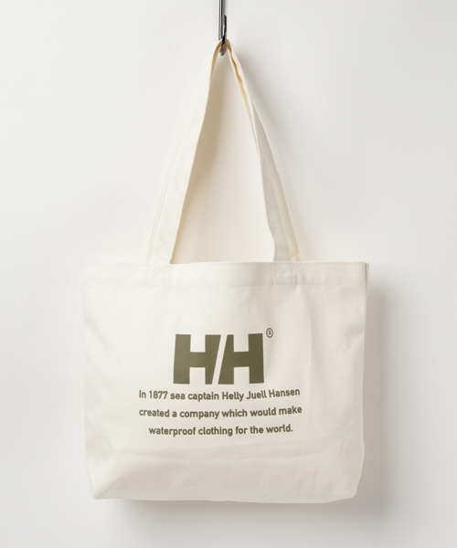 新品未使用HELLY HANSEN(ヘリーハンセン）トートバッグ　サンプル ヘリーハンセン トートバッグ Mサイズ 横型 かばん HELLY HANSEN