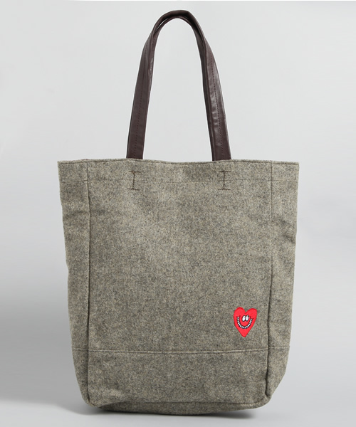 CIAOPANIC（チャオパニック）の「【MOON】×I HAVE LOVE　TOTEBAG（トートバッグ・レディース・ブラック/レッド/グレー/グレー系その他/ベージュ系その他・FREE）」の3枚目の写真