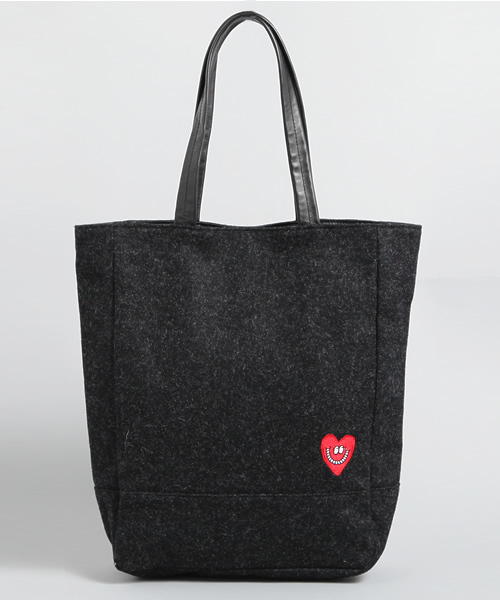 CIAOPANIC（チャオパニック）の「【MOON】×I HAVE LOVE　TOTEBAG（トートバッグ・レディース・ブラック/レッド/グレー/グレー系その他/ベージュ系その他・FREE）」の14枚目の写真