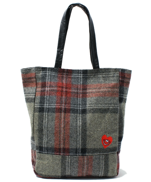 CIAOPANIC（チャオパニック）の「【MOON】×I HAVE LOVE　TOTEBAG（トートバッグ・レディース・ブラック/レッド/グレー/グレー系その他/ベージュ系その他・FREE）」の4枚目の写真