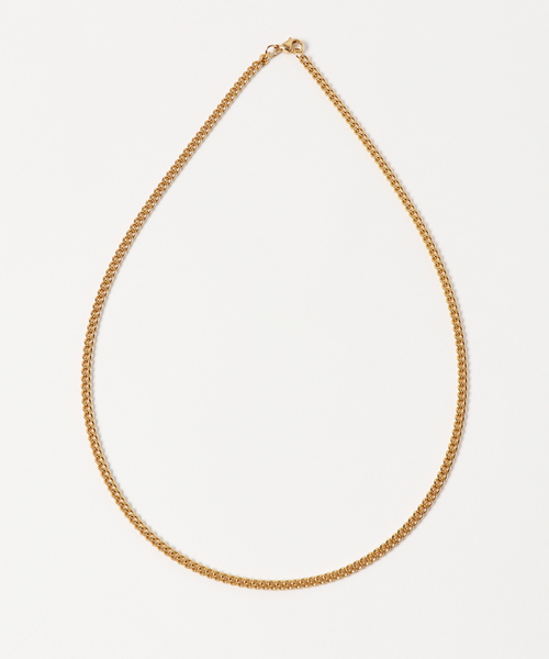 WEGO（ウィゴー）の「WEGO/ステンレス喜平チェーンネックレス（ネックレス・メンズ・ゴールド/シルバー・FREE）」の5枚目の写真