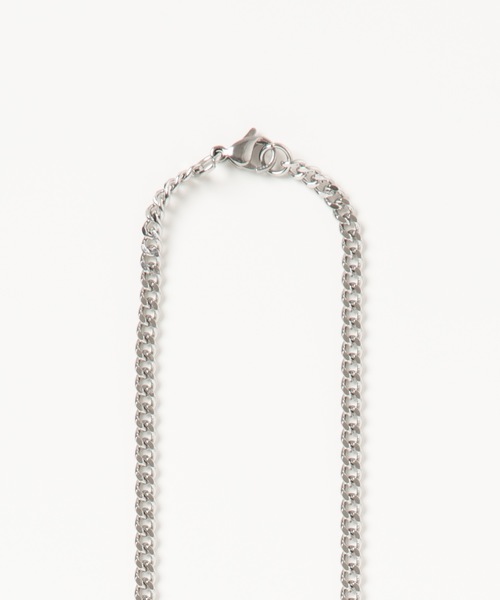 WEGO（ウィゴー）の「WEGO/ステンレス喜平チェーンネックレス（ネックレス・メンズ・ゴールド/シルバー・FREE）」の6枚目の写真