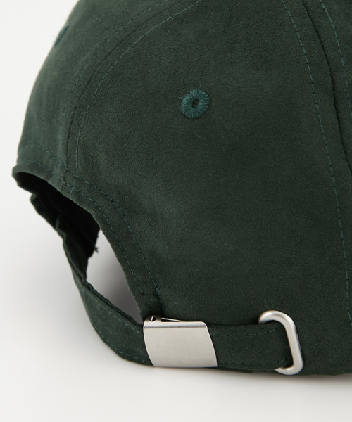 AZUL by moussy（アズールバイマウジー）の「Fスウェードベーシックキャップ（キャップ・レディース・ブラック/ライトベージュ/グリーン・FREE）」の6枚目の写真