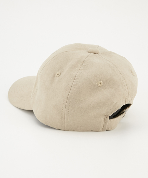 AZUL by moussy（アズールバイマウジー）の「Fスウェードベーシックキャップ（キャップ・レディース・ブラック/ライトベージュ/グリーン・FREE）」の9枚目の写真