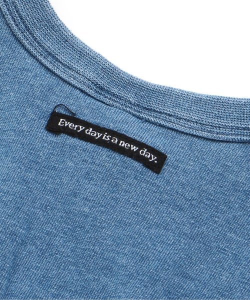 BREEZE(ブリーズ)の「インディゴ無地ワンピ(ワンピース・キッズ・ネイビー/ブルー・80/90/100/110/120/130/140)」の13枚目の写真