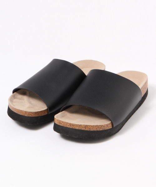 GLOBAL WORK（グローバルワーク）の「スライドサンダル/785056（サンダル・メンズ・ブラック/ブラウン・MEDIUM/LARGE）」の5枚目の写真