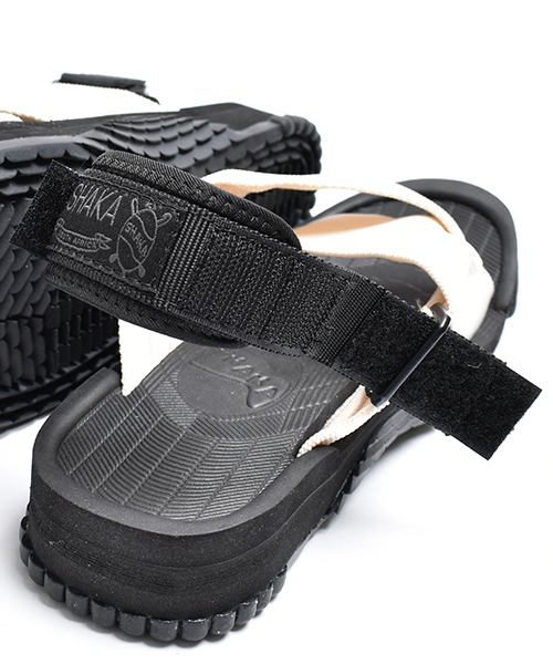 SHAKA（シャカ）の「【SHAKA / シャカ】FIESTA（サンダル・レディース・ブラック/グレー/オリーブ/モカ/ホワイト・5/6/7）」の14枚目の写真