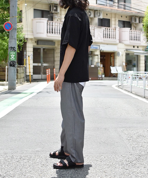 kutir（クティール）の「cuba shirts / キューバシャツ　オープンカラーシャツ（シャツ/ブラウス・メンズ・ブラック/ブラウン/レッド/イエロー・MEDIUM/LARGE）」の9枚目の写真