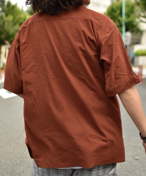 kutir（クティール）の「cuba shirts / キューバシャツ　オープンカラーシャツ（シャツ/ブラウス・メンズ・ブラック/ブラウン/レッド/イエロー・MEDIUM/LARGE）」の17枚目の写真