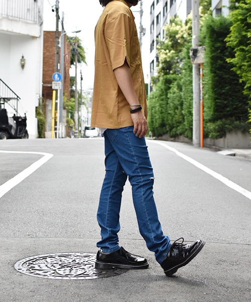 kutir（クティール）の「cuba shirts / キューバシャツ　オープンカラーシャツ（シャツ/ブラウス・メンズ・ブラック/ブラウン/レッド/イエロー・MEDIUM/LARGE）」の19枚目の写真