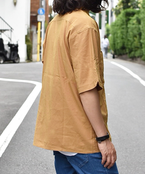 kutir（クティール）の「cuba shirts / キューバシャツ　オープンカラーシャツ（シャツ/ブラウス・メンズ・ブラック/ブラウン/レッド/イエロー・MEDIUM/LARGE）」の22枚目の写真