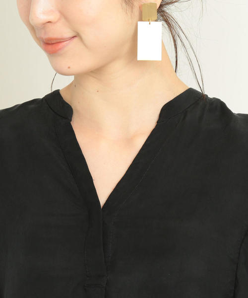 BEAUTY&YOUTH UNITED ARROWS(ビューティーアンドユースユナイテッドアローズ)の「BY スキッパーラッフルスリーブブラウス/カラー2-手洗い可能- о(シャツ/ブラウス・レディース・ブラック/ライトピンク/コバルトブルー・FREE)」の17枚目の写真