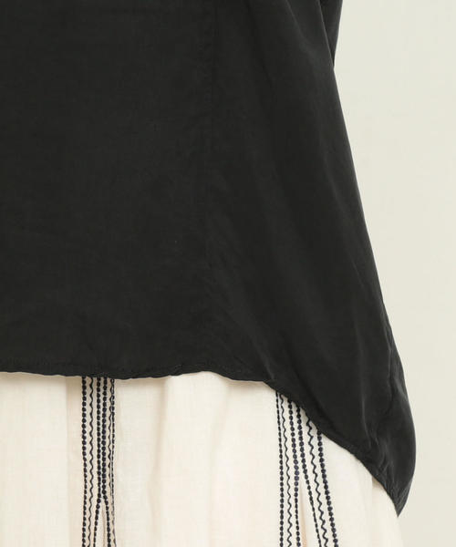 BEAUTY&YOUTH UNITED ARROWS(ビューティーアンドユースユナイテッドアローズ)の「BY スキッパーラッフルスリーブブラウス/カラー2-手洗い可能- о(シャツ/ブラウス・レディース・ブラック/ライトピンク/コバルトブルー・FREE)」の19枚目の写真