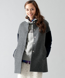 green label relaxing | ◆GC W/Nメルトン バイカラーSL コート(その他アウター)