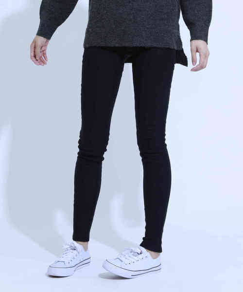 aimoha（アイモハ）の「ハイウエストストレッチ美脚スキニーレギンスパンツ[裏起毛] (AW)（レギンス/スパッツ・レディース・ブラック/ネイビー/グレー/カーキ/ダークグリーン/レッド/ブルー/マルーン・SMALL/MEDIUM/LARGE/X-LARGE/XX-LARGE/XXX-LARGE/XXXX-LARGE）」の20枚目の写真