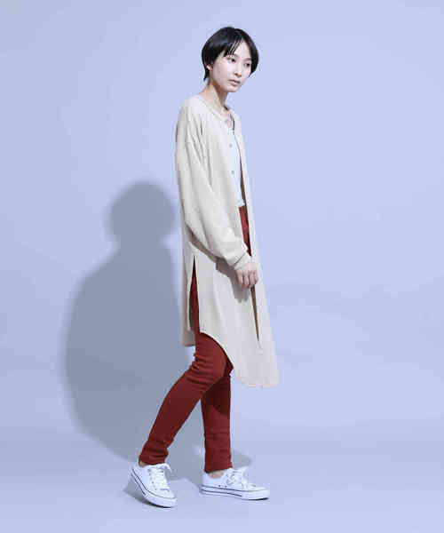 aimoha（アイモハ）の「ハイウエストストレッチ美脚スキニーレギンスパンツ[裏起毛] (AW)（レギンス/スパッツ・レディース・ブラック/ネイビー/グレー/カーキ/ダークグリーン/レッド/ブルー/マルーン・SMALL/MEDIUM/LARGE/X-LARGE/XX-LARGE/XXX-LARGE/XXXX-LARGE）」の21枚目の写真