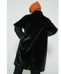 MONKEY TIME（モンキータイム）の「＜monkey time＞ FAUX FR STN COAT