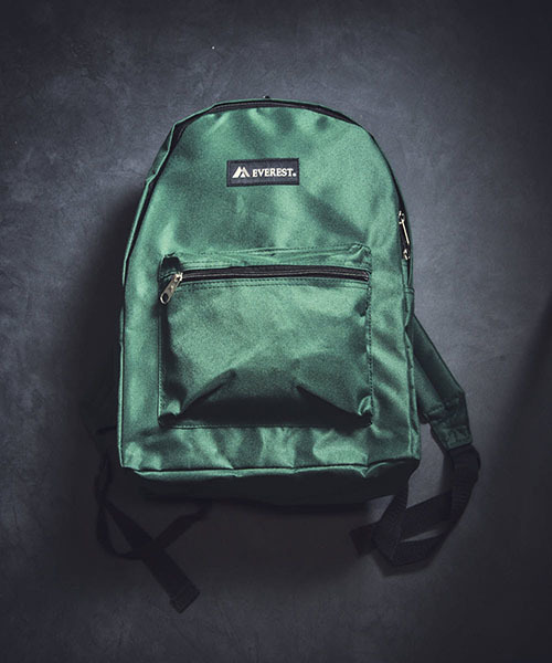 EVEREST(エベレスト)の「【EVEREST/エベレスト】BASIC BACKPACK/ベーシックバックパック(バックパック/リュック)」|ダークグリーン