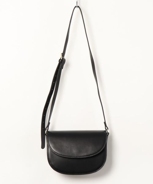 LOWRYS FARM（ローリーズファーム）の「ハーフムーンショルダーＢＡＧ　823131（ショルダーバッグ・レディース・ブラック/ブラウン/オフホワイト・FREE）」の10枚目の写真