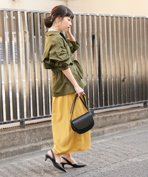 LOWRYS FARM（ローリーズファーム）の「ハーフムーンショルダーＢＡＧ　823131（ショルダーバッグ・レディース・ブラック/ブラウン/オフホワイト・FREE）」の8枚目の写真