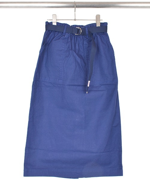 DANTON(ダントン)の「【DANTON / ダントン】FRENCH WORK SERGE SKIRT(スカート・レディース・ベージュ/ブルー・36)」の2枚目の写真