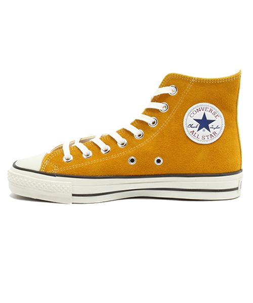 CONVERSE(コンバース)の「SUEDE ALL STAR J HI/スエード オールスター J HI(スニーカー・メンズ・ゴールド/ネイビー・10.5/9.5/11.5/4.5/8.5/8/9/5.5/3.5/4/7/5/6.5/7.5)」の8枚目の写真