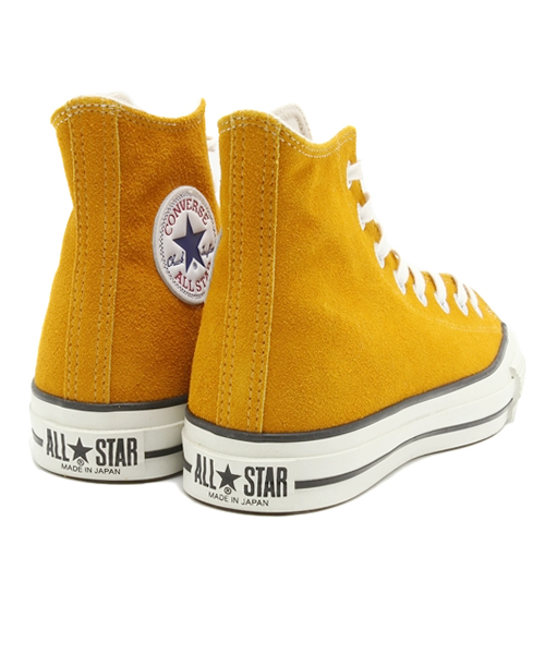 CONVERSE(コンバース)の「SUEDE ALL STAR J HI/スエード オールスター J HI(スニーカー・メンズ・ゴールド/ネイビー・10.5/9.5/11.5/4.5/8.5/8/9/5.5/3.5/4/7/5/6.5/7.5)」の3枚目の写真