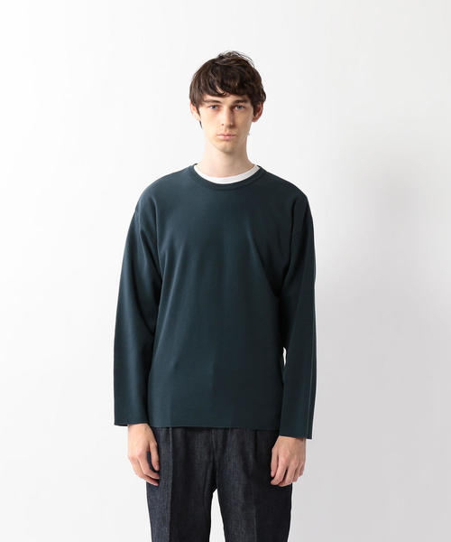 BATONER（バトナー）の「＜BATONER＞ SMOOTH LONG SLEEVE TEE/Tシャツ