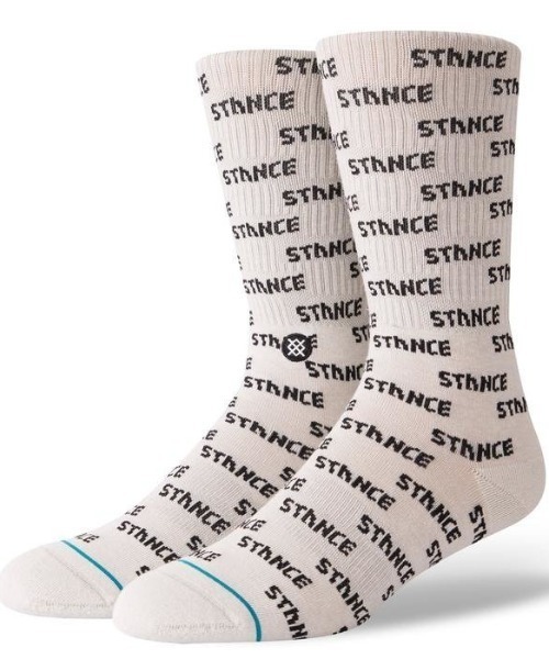 STANCE(スタンス)の「STANCE/スタンス ソックス REPEAT M546D18REP(ソックス/靴下・メンズ・ホワイト/ブラック/レッド・L)」の2枚目の写真