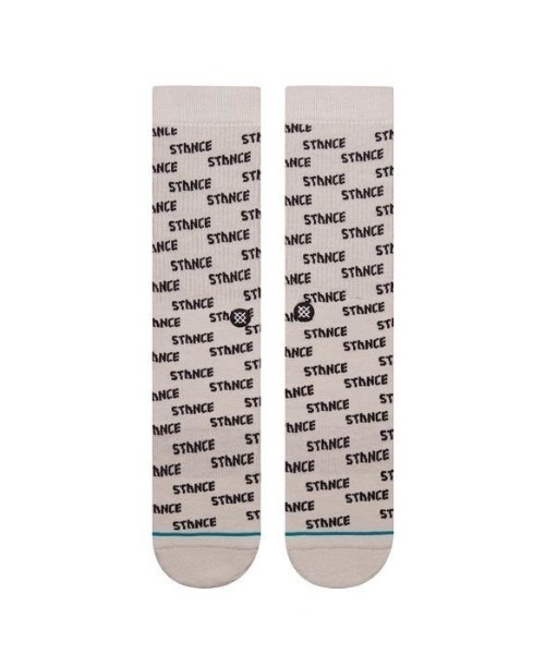 STANCE(スタンス)の「STANCE/スタンス ソックス REPEAT M546D18REP(ソックス/靴下・メンズ・ホワイト/ブラック/レッド・L)」の1枚目の写真