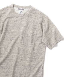 SU: ヨーロピアンリネン ボックス ポケット Tシャツ